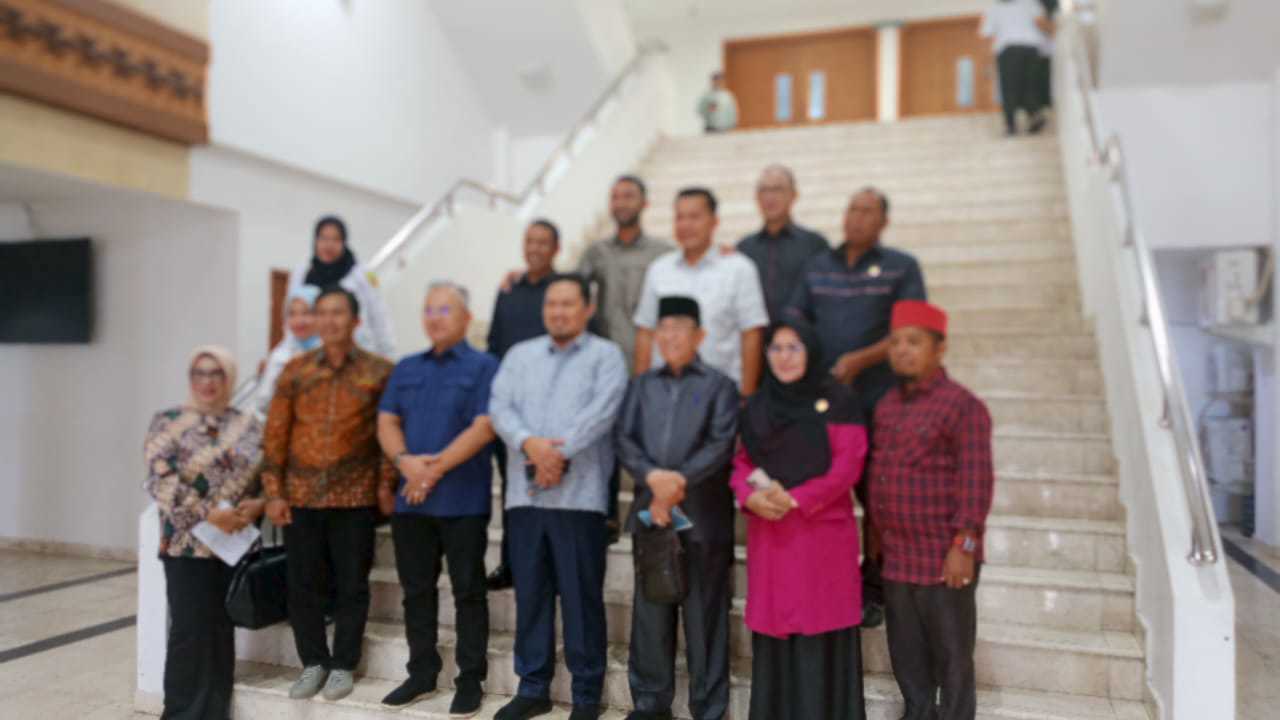 Wakil Ketua DPRD Maluku  Terima Kunker DPRD Lampunng