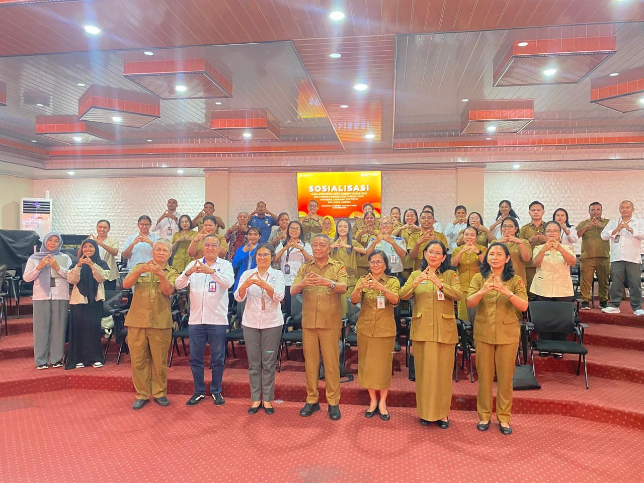 Terima Sosialisasi Data Strategi, Sapulette: Kebijakan Pembangunan Berdasarkan Evidence Based Policy