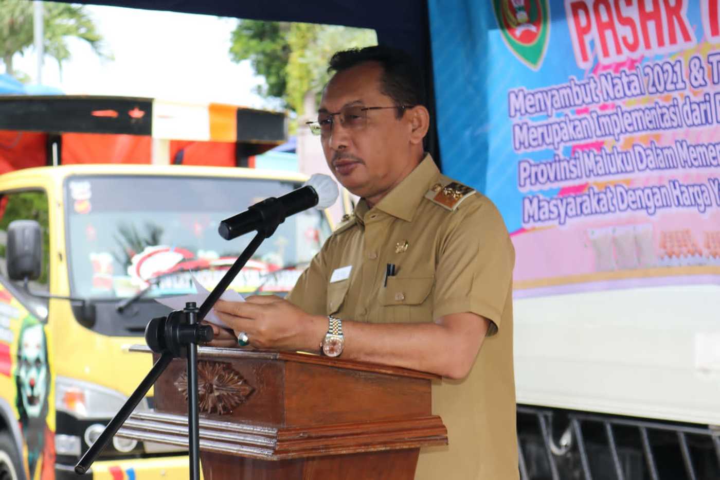 Sambut Perayaan Nataru Pemprov Maluku Gelar Pasar Murah