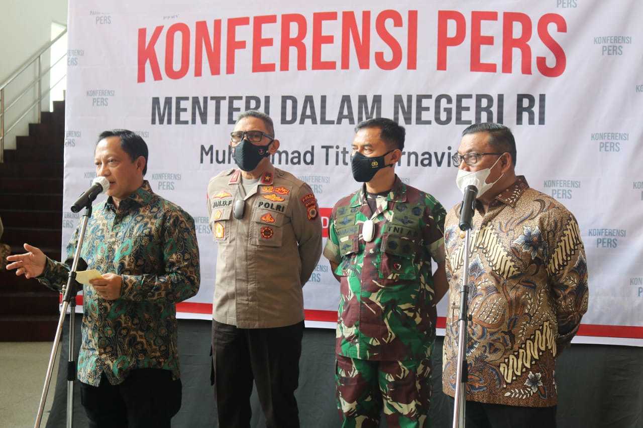 Mendagri Pimpin Rakor Percepatan Vaksinasi di Maluku