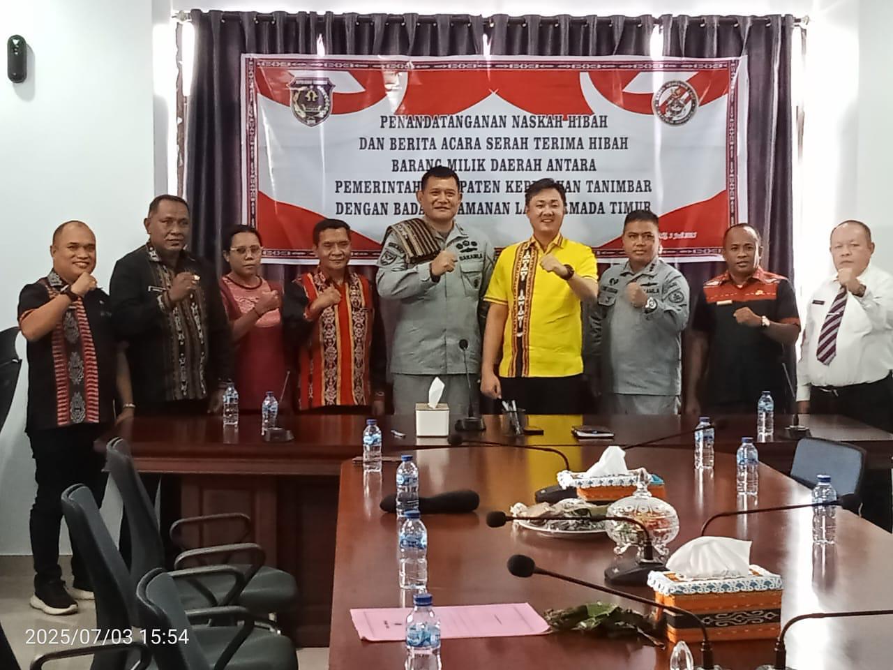 Peran Penting Gubernur  Dalam Pembangunan Nasional Maritime Surveillance System di KKT