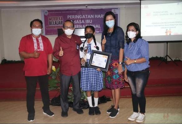 SMP Laboratorium Unpatti Raih Juara lomba Video Kreatif – Bertutur Cerita Rakyat Maluku