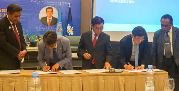 Universitas Pattimura Ambon Teken MoU Dengan  Universitas Korea Selatan 