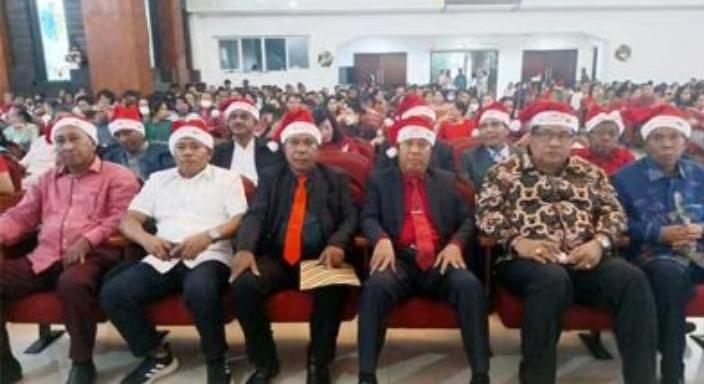 Keluarga Besar Pusaka Haria Rayakan Natal Kristus