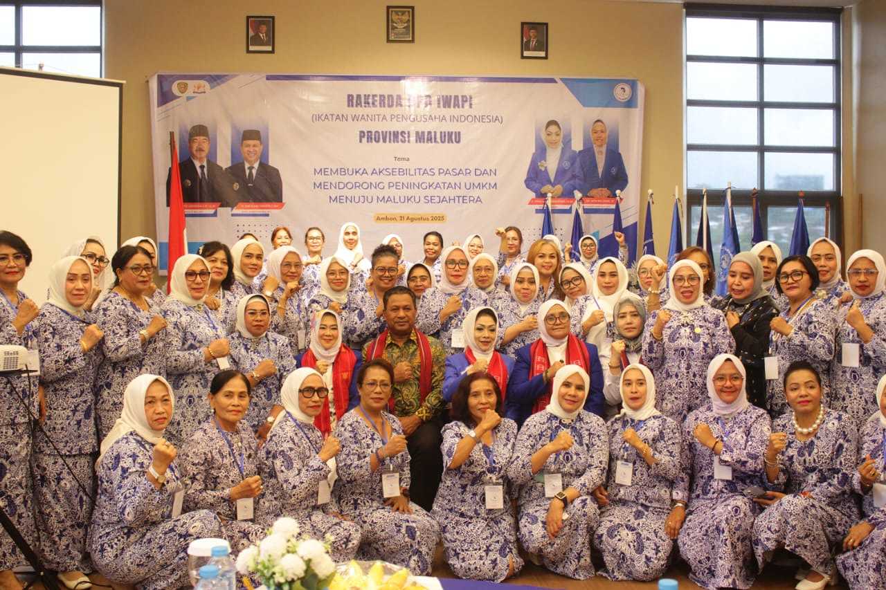Gelar Rakerda Perdana, IWAPI Maluku Dorong UMKM Menuju Maluku Sejahtera