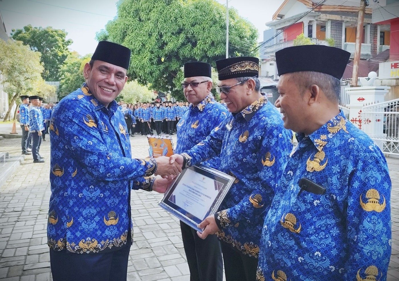 PEMPROV MALUKU GELAR UPACARA PERINGATAN HUT KE-53 KORPS PEGAWAI REPUBLIK INDONESIA