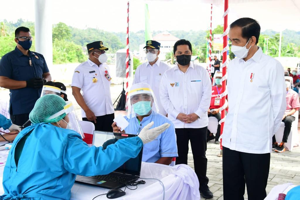 Presiden: Terima Kasih Atas Dukungan dan Partisipasi Masyarakat dalam Program Vaksinasi