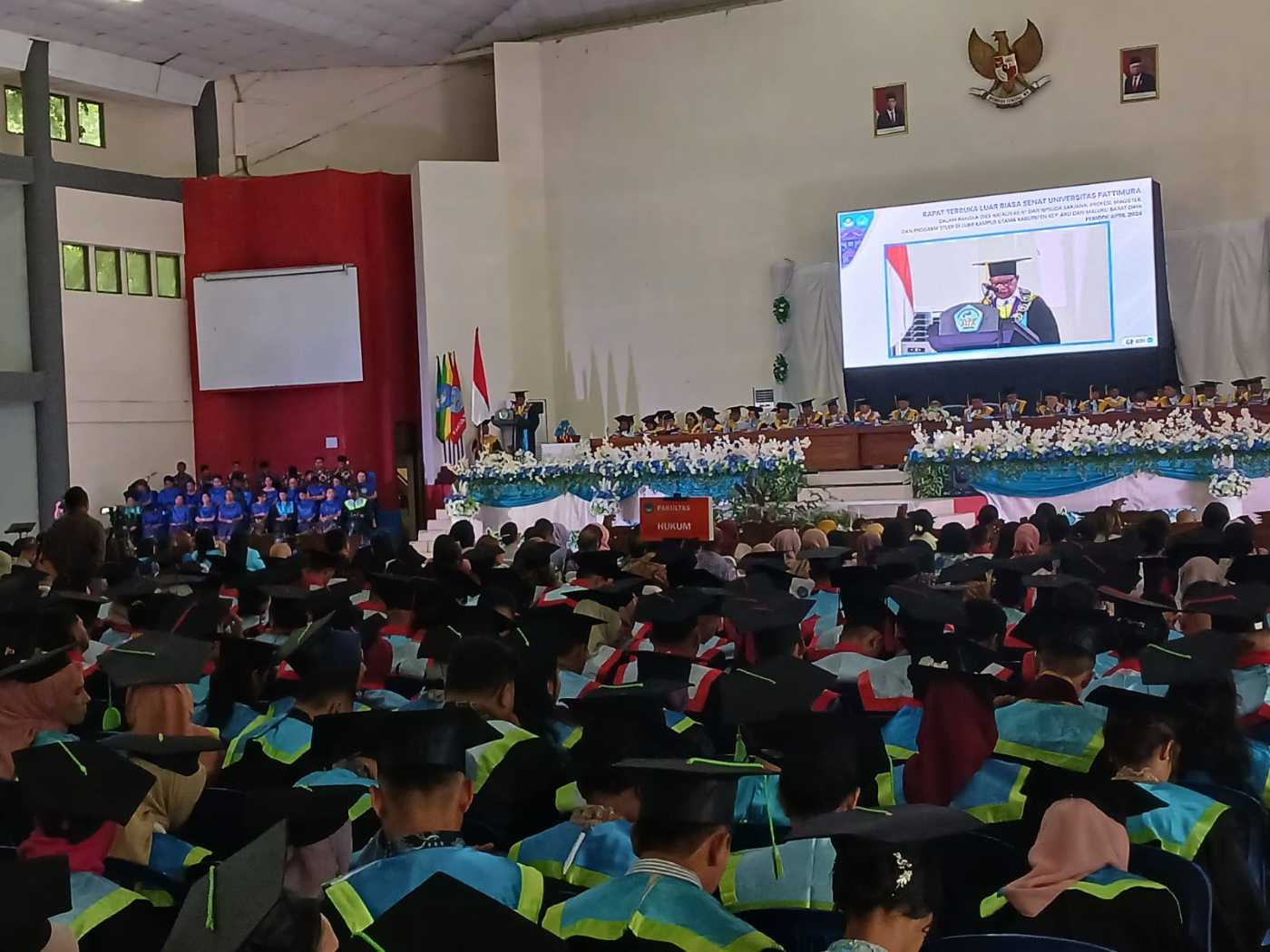 1.804 Mahasiswa Universitas Pattimura di Wisuda 