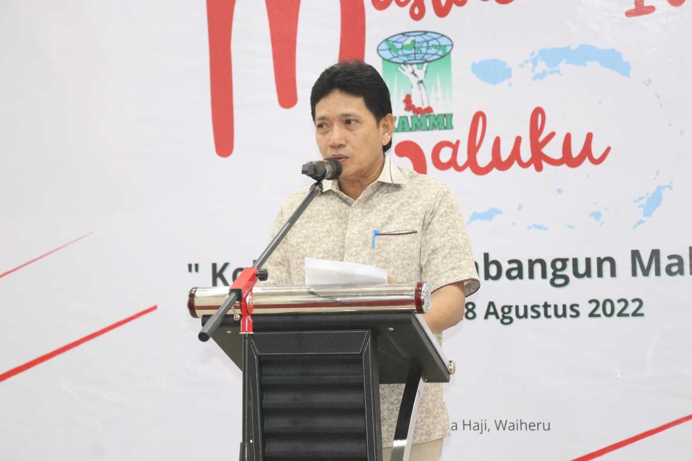 INI PESAN DAN HARAPAN GUBERNUR KEPADA KAMMI MALUKU DI MUSWIL IV 