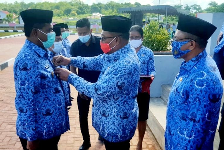 Gubernur Maluku Pimpin Upacara HUT KORPRI di Pulau Terdepan