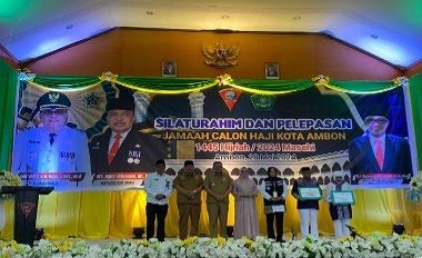 Pemkot Ambon Gelar Silaturahmi Dan Pelepasan Jemah Haji Tahun 2024