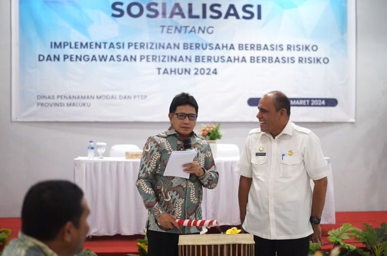 DPMPTSP  Gelar Sosialisasi  Implementasi Perizinan Berusaha Berbasis Risiko 