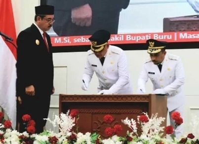 Resmi Jabat Bupati dan Wabup Buru, Umasugi : Pelayanan & Kualitas Kesehatan Akan Ditingkatkan 