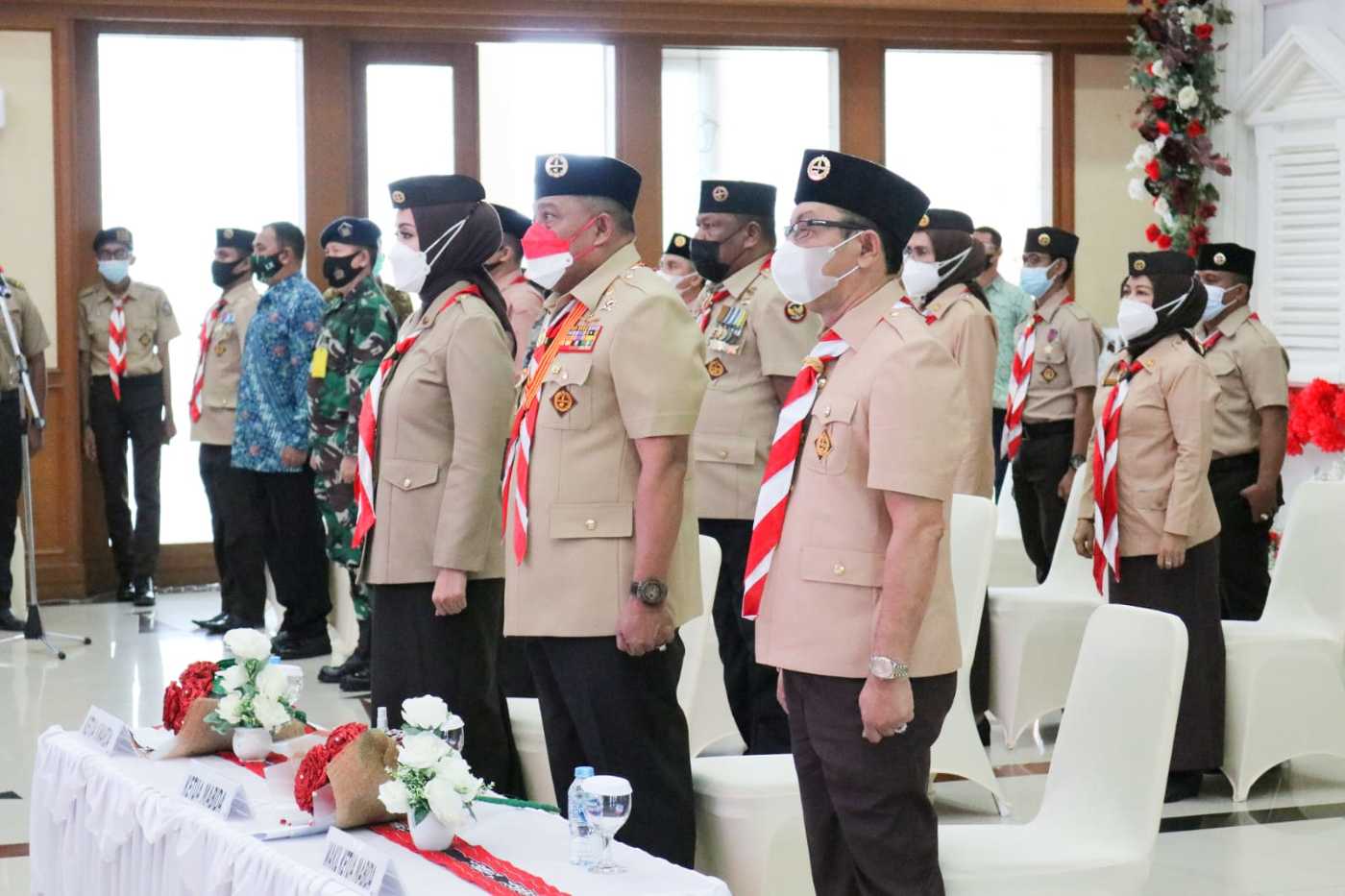 Gubernur Maluku : Pramuka Tetap Tunjukan Baktinya Saling Membantu