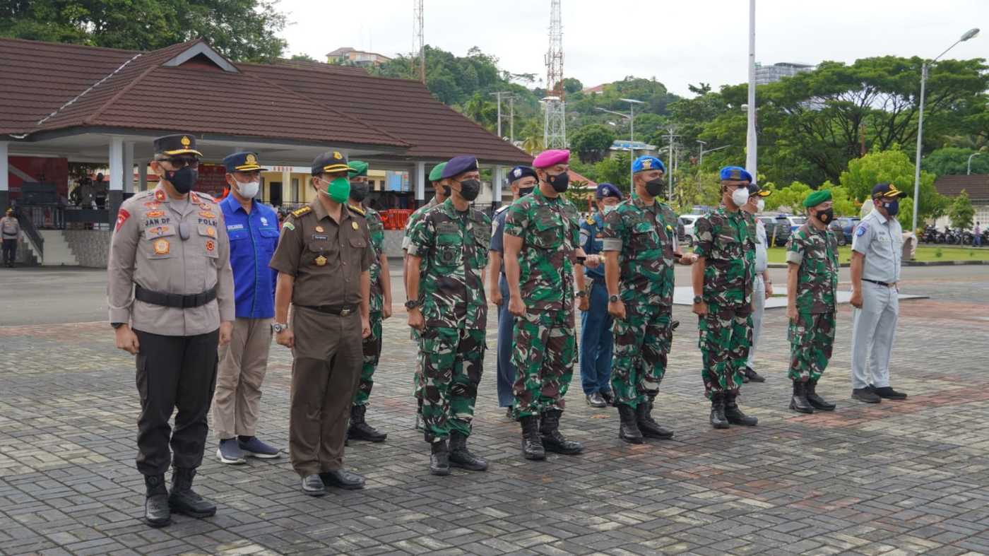 Pimpin Apel Operasi Lilin 2021, Gubernur MI Bacakan Amanat Kapolri