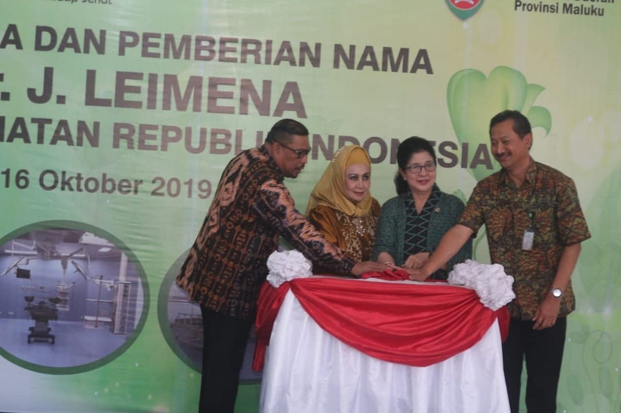 Menkes Resmikan Penggunaan Nama RSUP Johannes Leimena Ambon