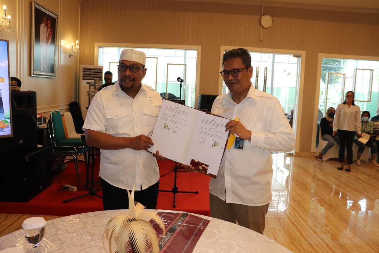 Percepat Pemulihan Ekonomi Maluku, Gubernur Tandatangani MoU dengan PT BNI Wilayah Makassar