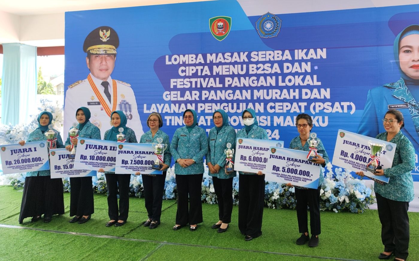 Lomba Cipta Menu Bi2sa Provinsi Maluku Di Juarai oleh KKT, Kota dan Kota Ambon