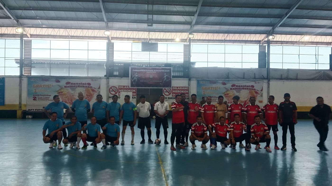 Parlemen FC Libas OPD Maluku 2-0, Asis Sangkala Mencatat Nama di Papan Skor