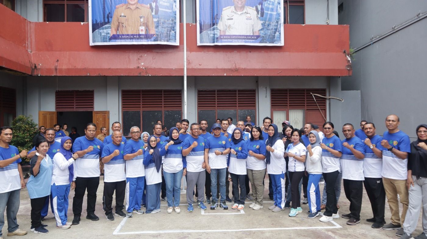 Sekda Launching Bulan  K3 Nasional dI Provinsi  Maluku