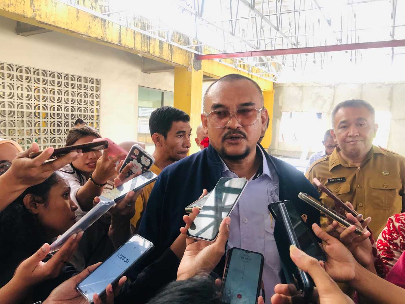 Senator Maluku, Boy Latuconsina Tinjau MPP Amplaz