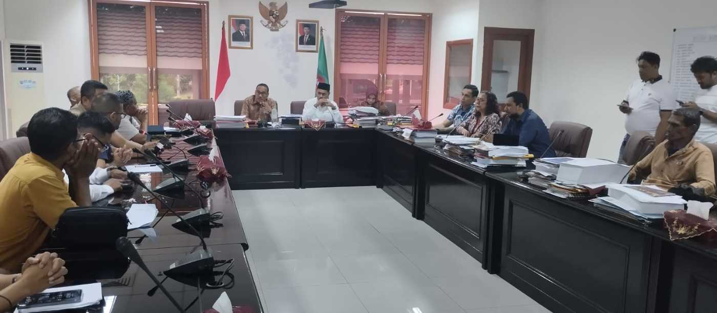 Dugaan Dokumen Palsu Tanah Eks Hotel Anggrek, Ahli Waris Simon Latumalea Gelar RDP dengan DPRD Maluku