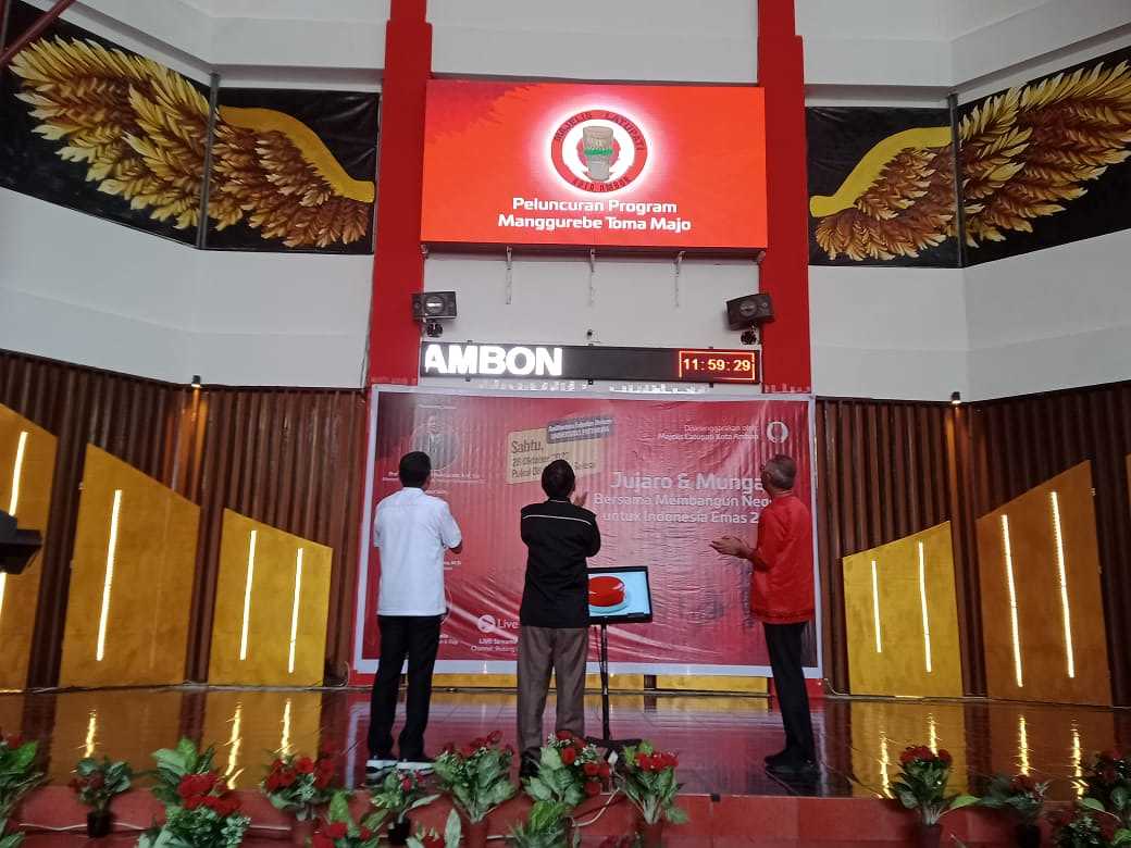 Peringati HSP Ke 95, Majelis Latupati Kota Ambon Luncurkan Program Manggurebe Toma Majo