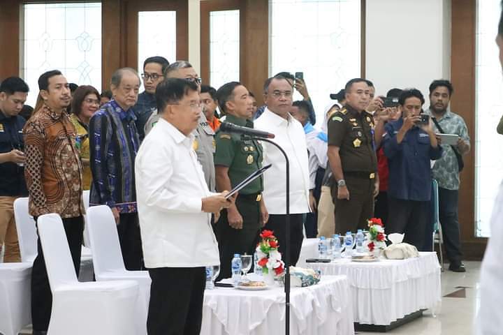 JK Lantik Dewan Kehormatan dan Pengurus PMI Maluku Masa Bhakti  2024-2029