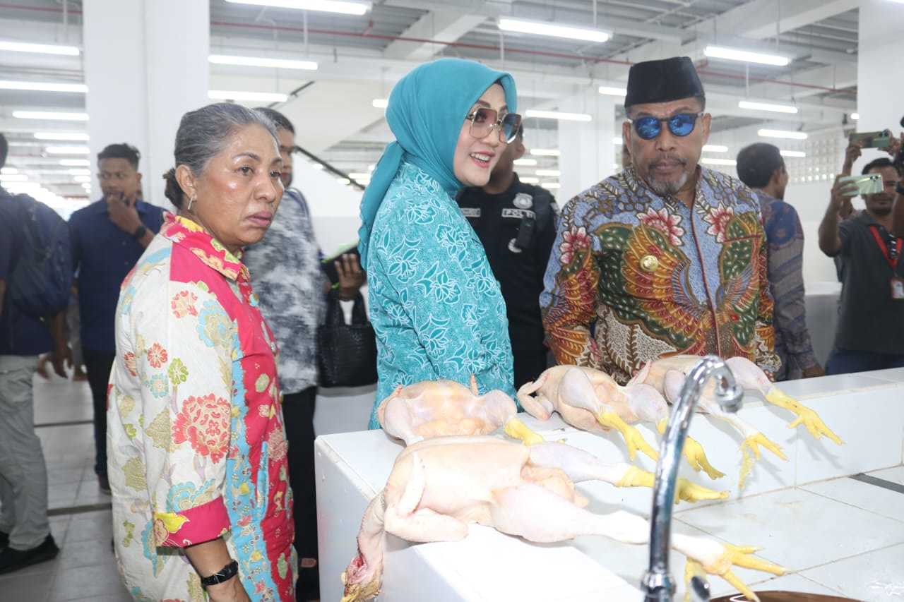 Gubernur Maluku Resmikan Gedung Baru Pasar Mardika