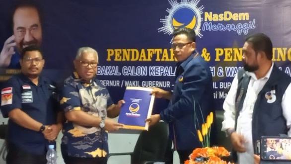 Kembalikan Formulir Pendaftaran,  Tetelepta ngin Lakukan  Perubahan Bagi Maluku 