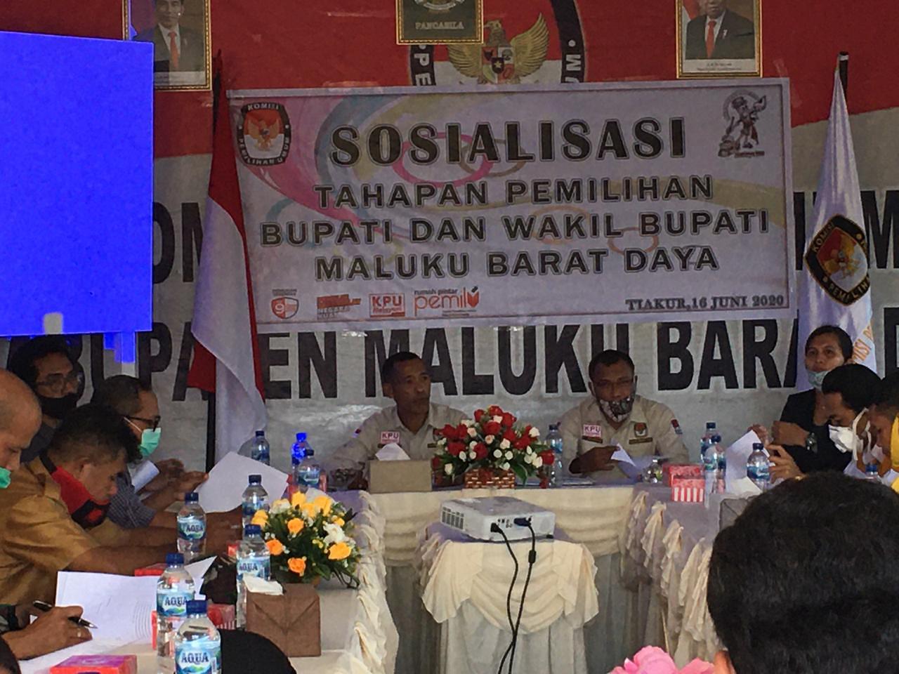 KPUD MBD Resmi Lanjutkan Tahapan Pilkada