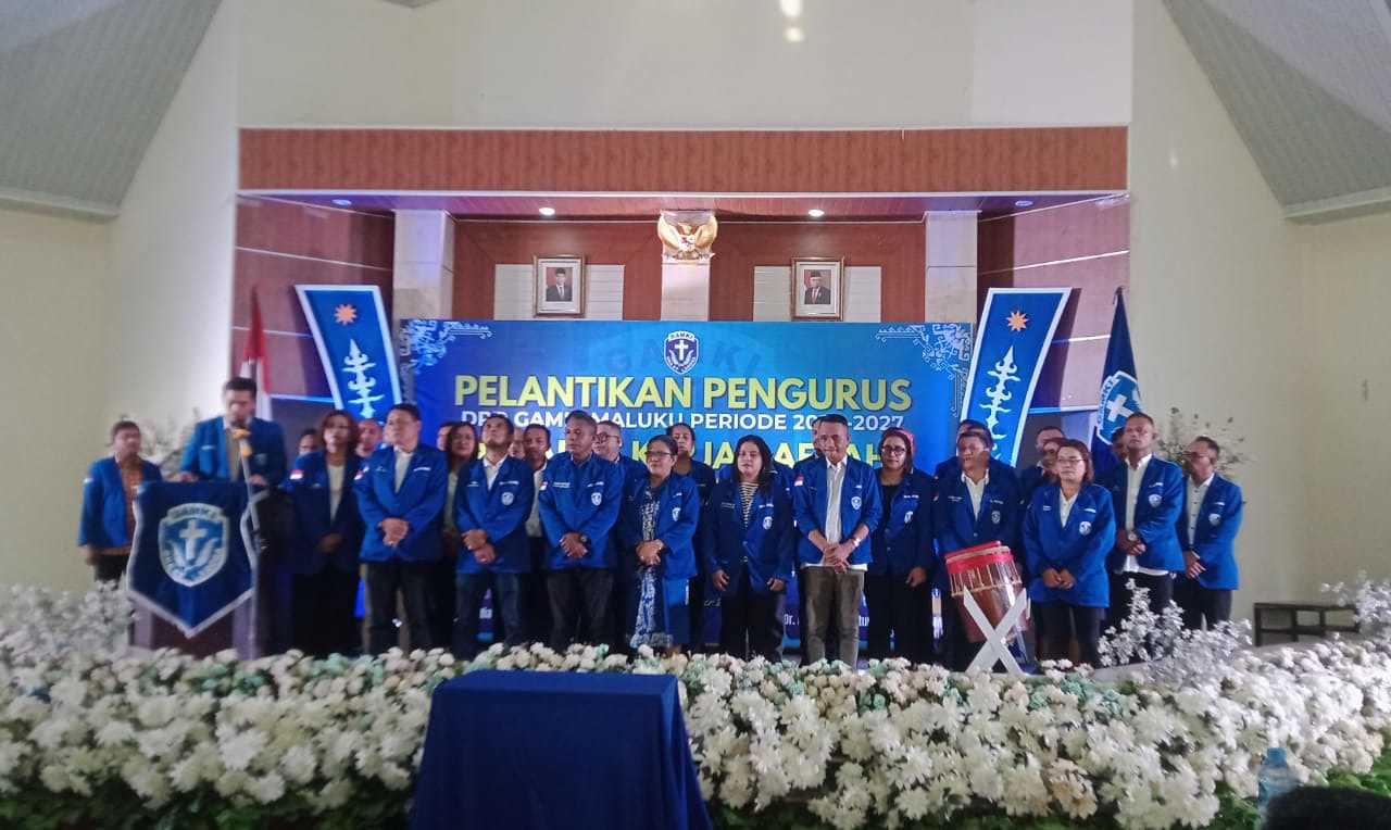 Pengurus DPD GAMKI Maluku Resmi Dilantik