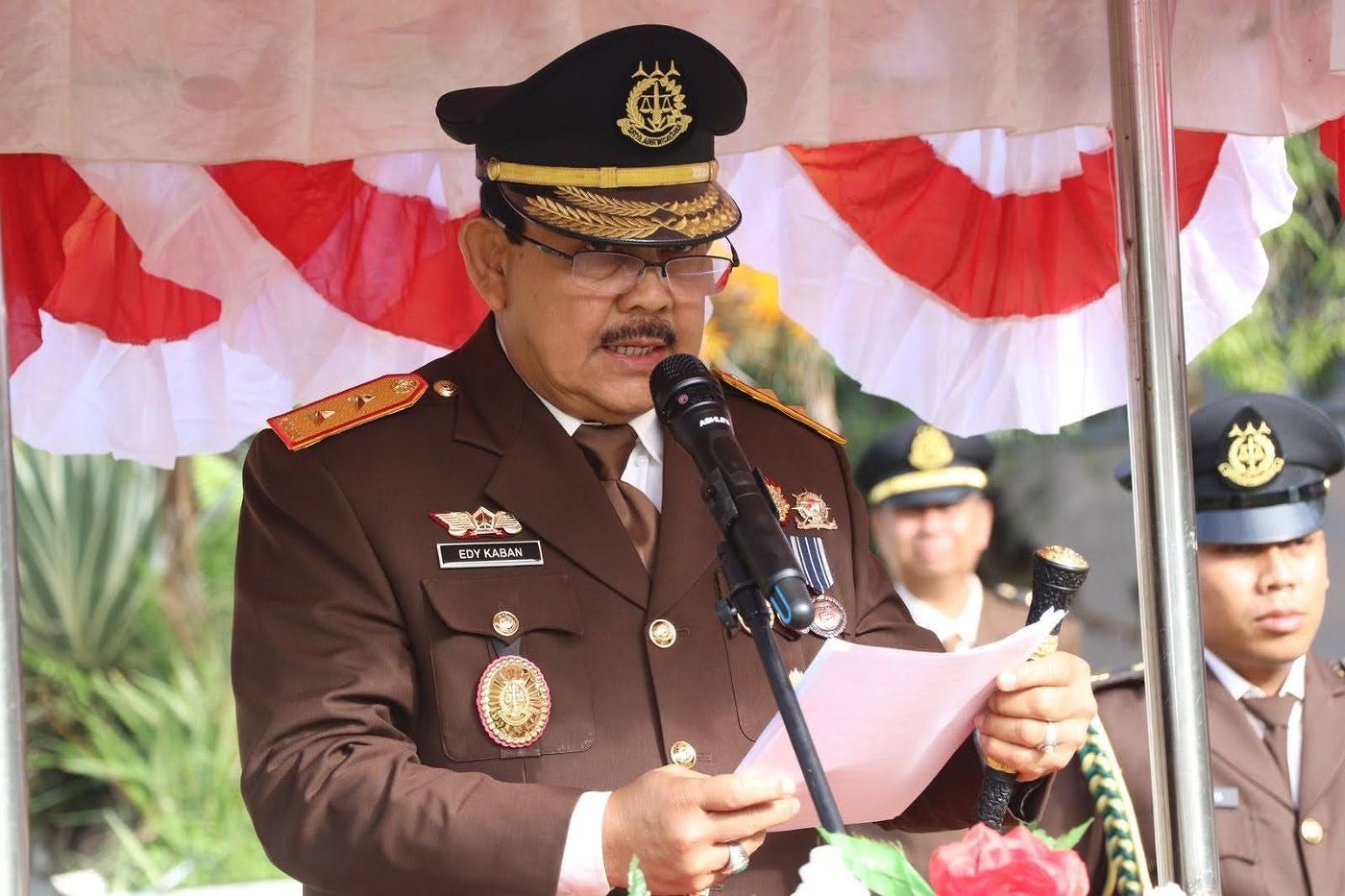 UPACARA DAN SYUKURAN HARI BHAKTI ADHYAKSA KE-63 TAHUN 2023 KEJAKSAAN TINGGI MALUK