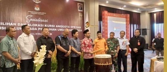 KPU Maluku Gelar Sosialisasi Dapil dan Alokasi Kursi Pemilu 2024