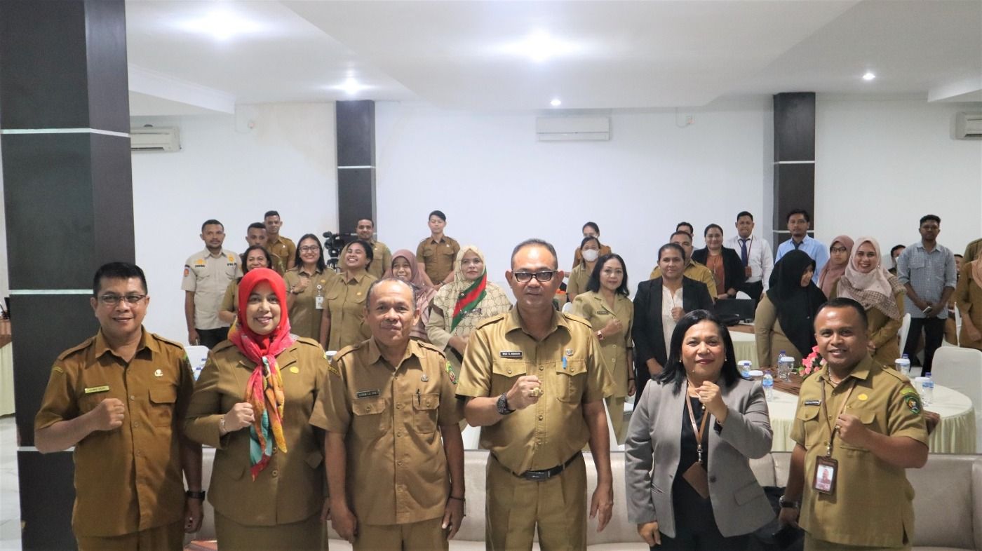 Diskominfo Maluku Gelar Rapat Wali Data Statistik Sektoral