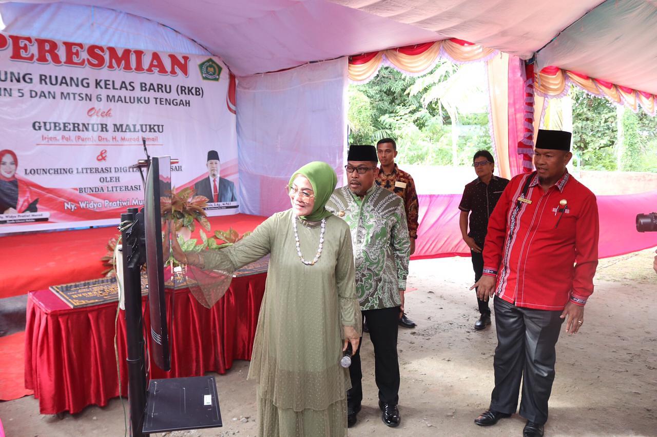 BUNDA LITERASI WIDYA MI LAUNCHING LITERASI DIGITAL MADRASAH KEMENAG MALUKU