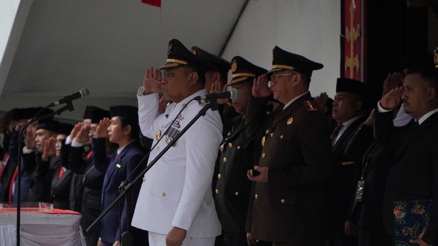 Pemkot Gelar Upacara Bendera Peringati Hut RI ke 79 