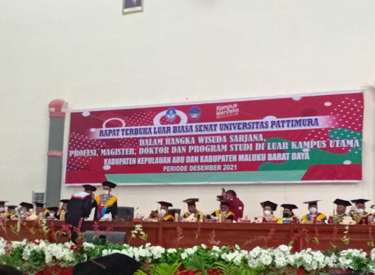 Unpatti Ambon Wisuda 1.753 Lulusan