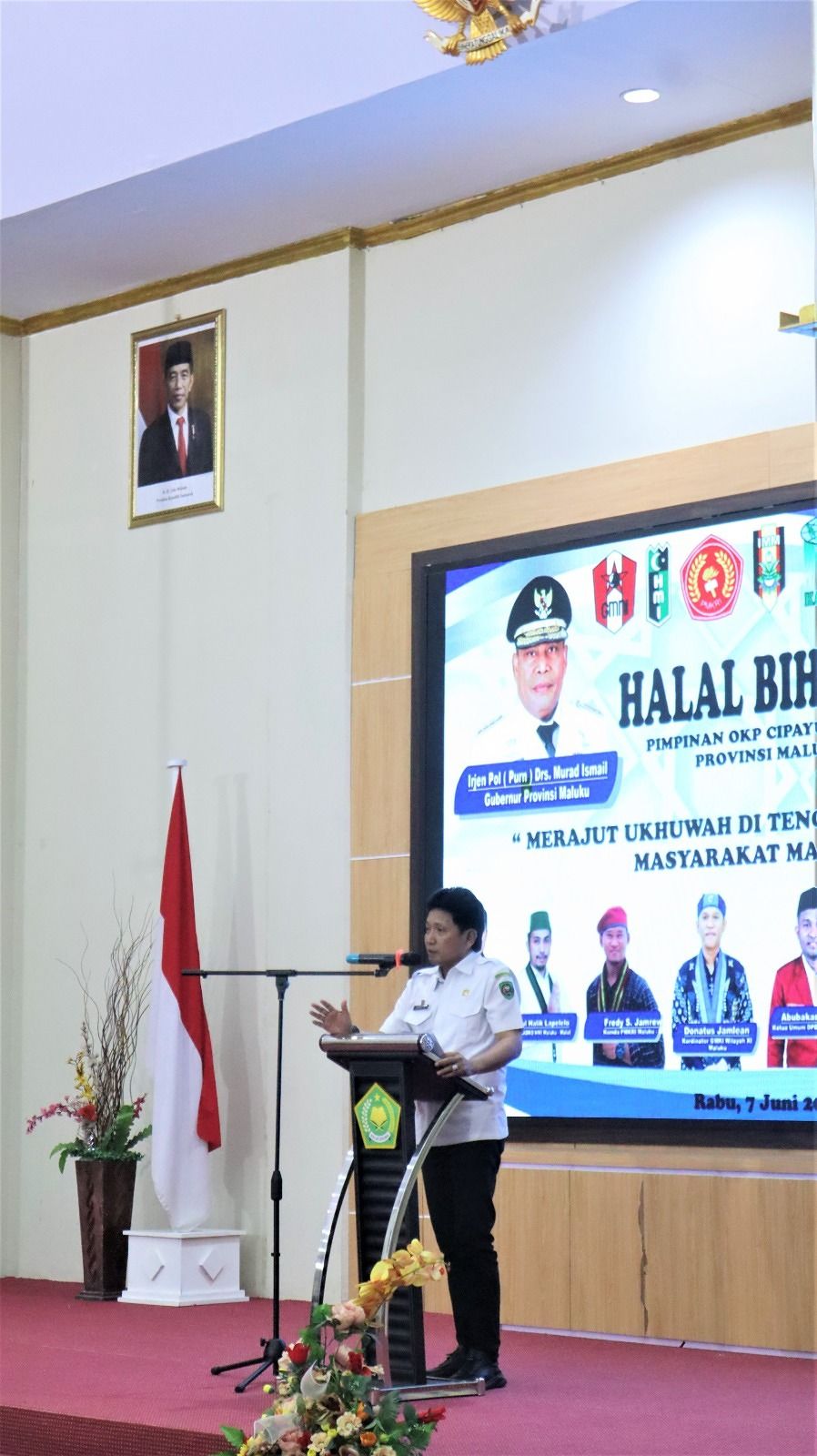 SEKDA HADIRI ACARA HALAL BI HALAL IKATAN KELUARGA CIPAYUNG PLUS