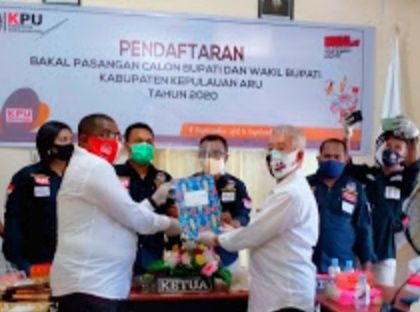 Pasangan JOIN Resmi Daftar Ke KPUD Aru