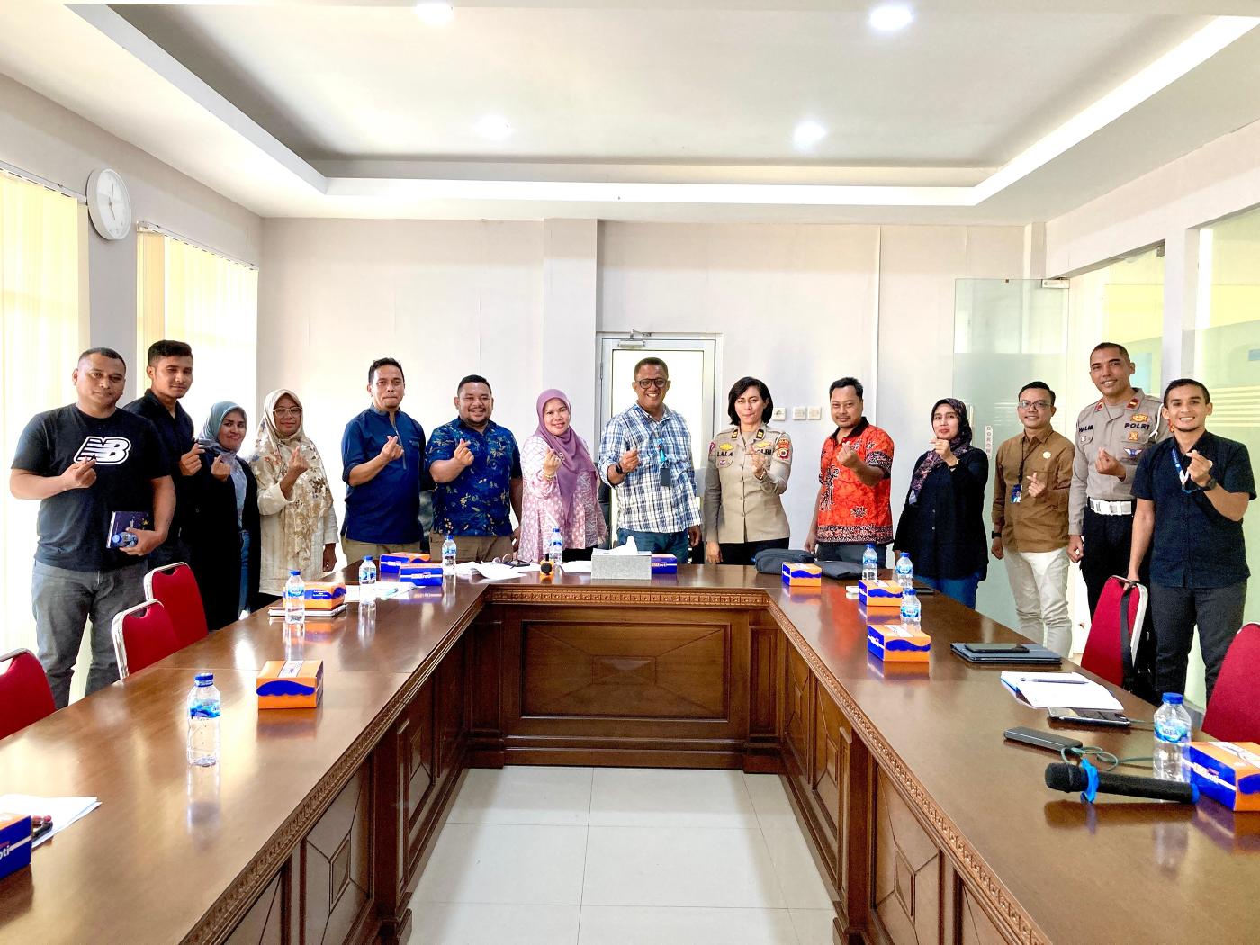 Jasa Raharja Maluku Hadiri Rapat Koordinasi Bersama Tim Pembina SAMSAT Provinsi Maluku dalam rangka Program Pembebasan Denda