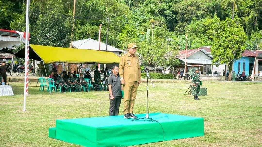 Hadiri TMMD di Dua Dusun, Wattimena : Ini Bentuk Sinergi Pemkot & TNI 