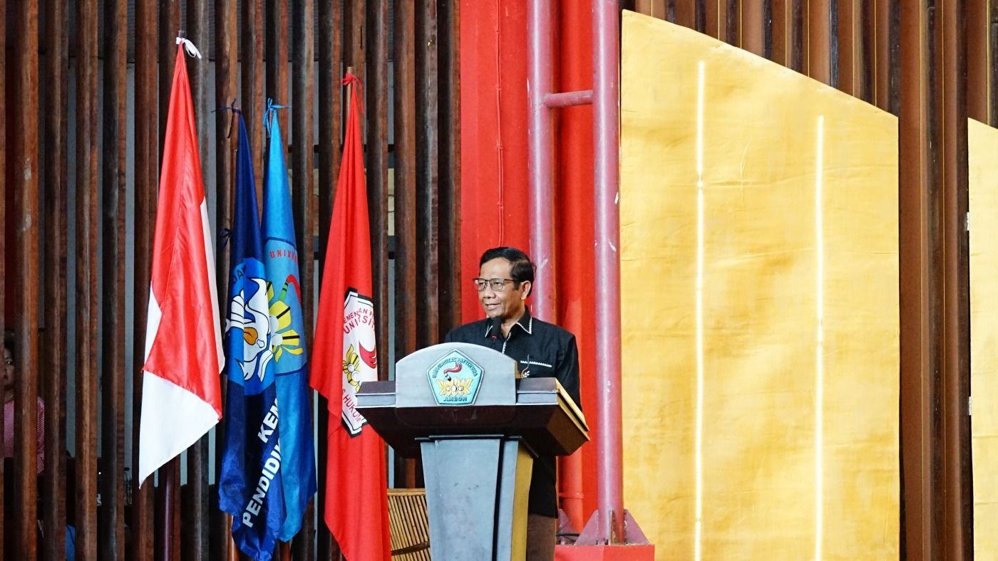 Mahfud MD Hadiri Seminar HSP bersama Anak Muda Maluku