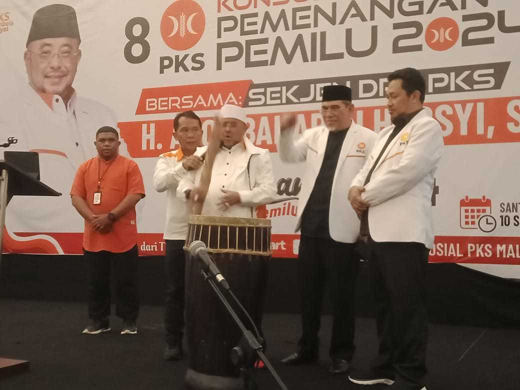 Hadiri Konsolidasi Pemenangan pemilu 2024, Alhabsyi Berharap Dari Timur Maluku PKS  Siap Menang