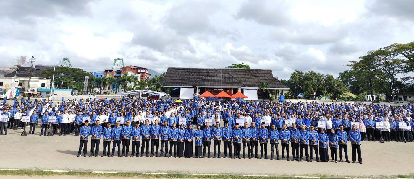 Sukseskan Pilkada Serentak, Pemprov Maluku Gelar Apel Apel Netralitas ASN