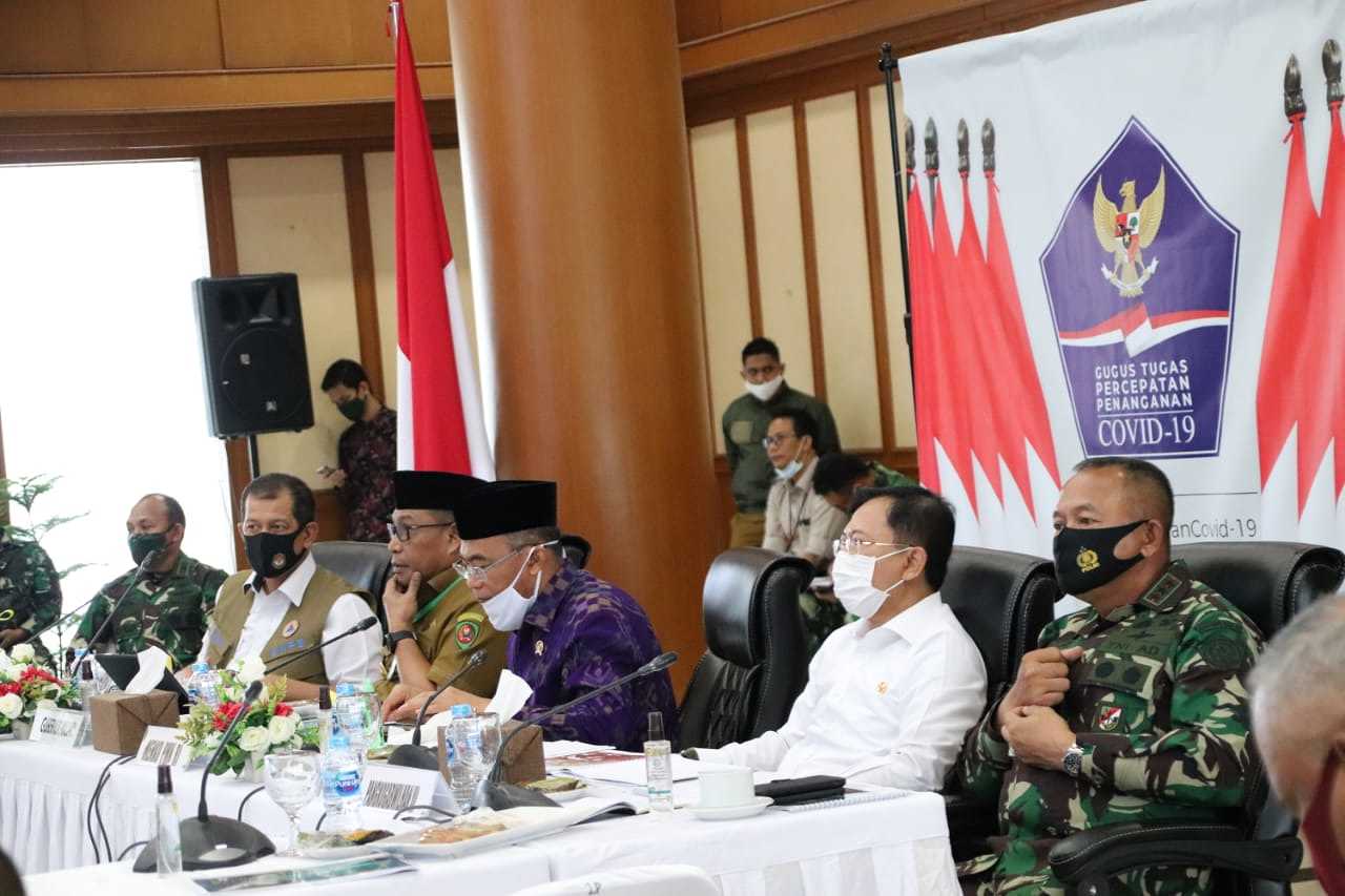 Rakor Bersama Meteri, Gubernur Maluku Laporkan Masalah Penanganan Covid-19 