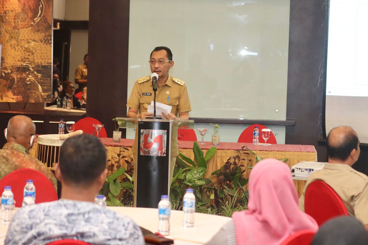 Wagub Hadiri Evaluasi Program Yayasan Sagu Salempeng Sinode GPM