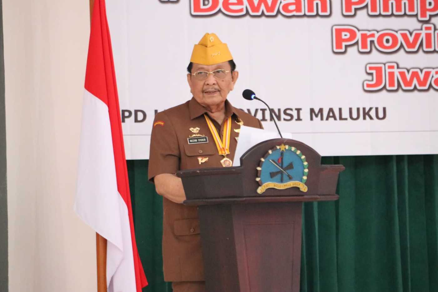 DPD LEGIUN VETERAN MALUKU GELAR MUSDA, INI HARAPAN GUBERNUR MURAD