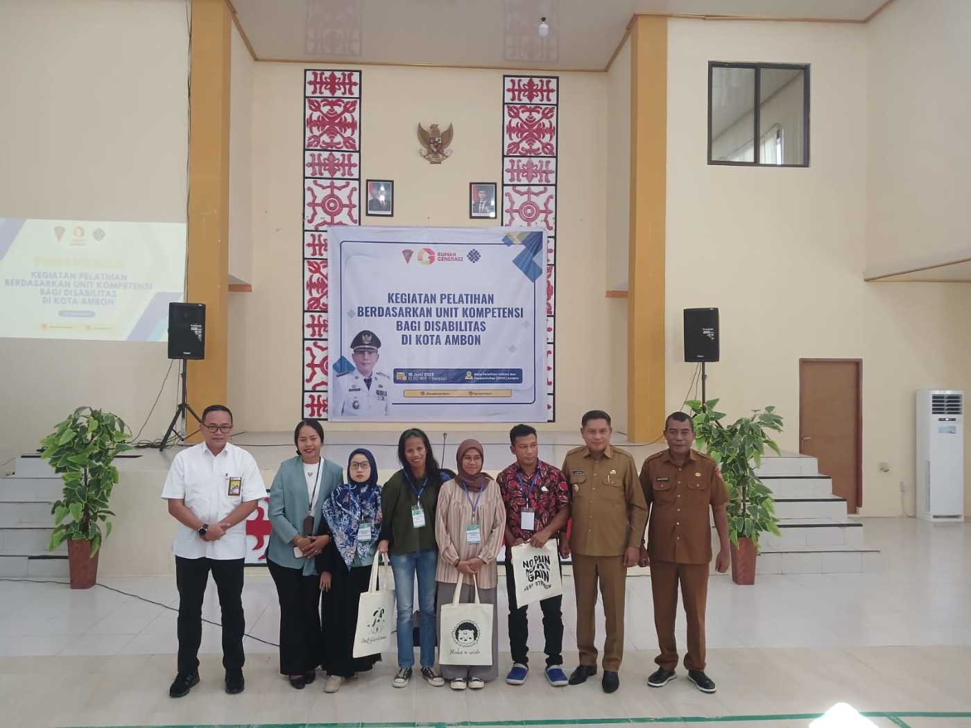  Wali Kota Buka Pelatihan Kompetensi Bagi Disabilitas Kota Ambon