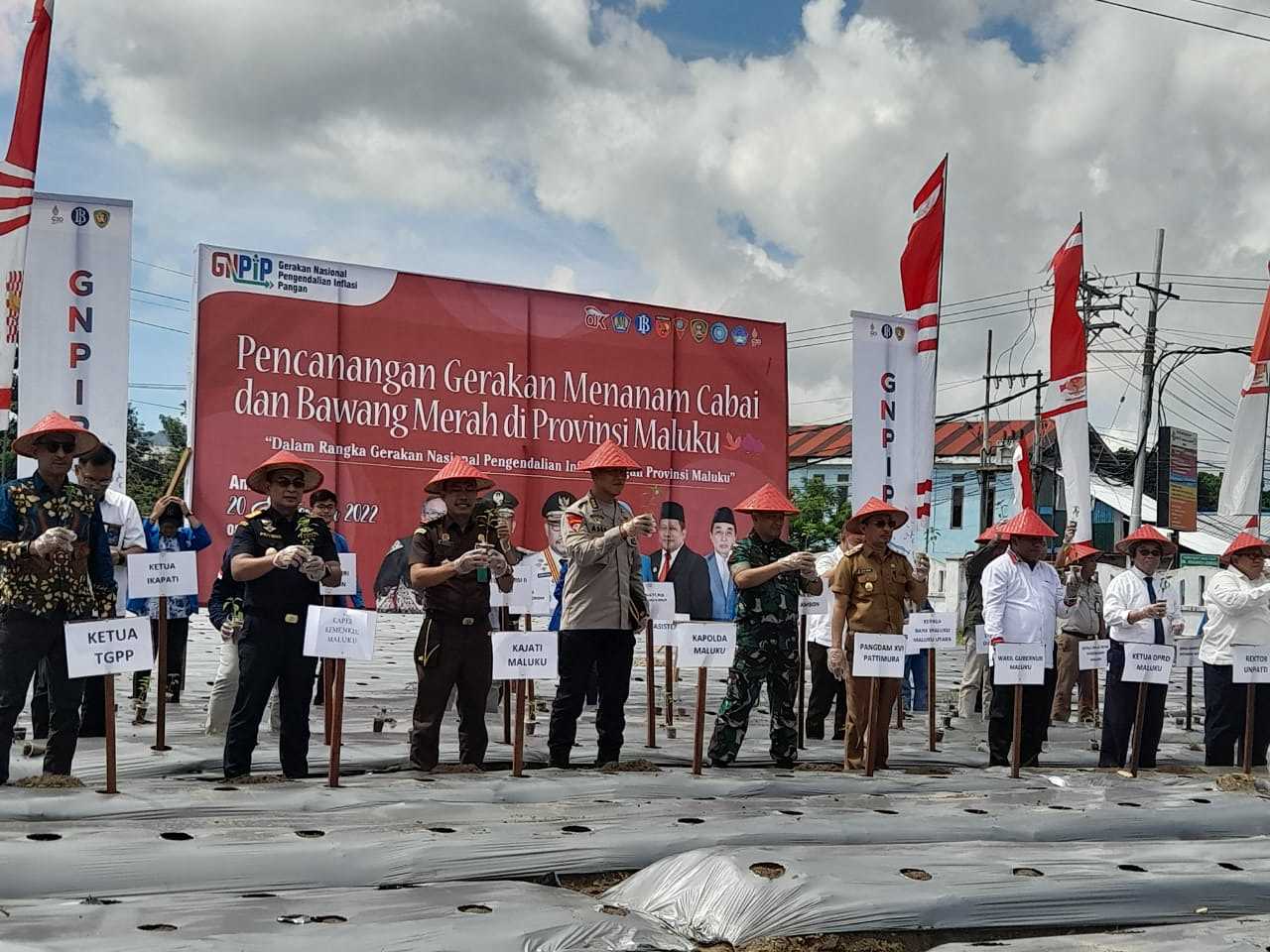 Tekan Inflasi, Pemprov Maluku Canangkan Gerakan Nasional Pengendalian Inflasi Pangan Se-Maluku 